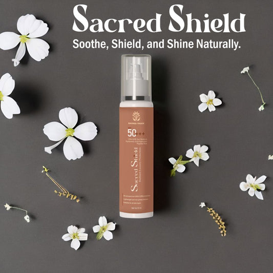 Sacred Shield SPF 50++ Sunscreen Lotion